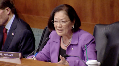 7.13.17 Hirono Grills FBI Director Nominee on Meetings with Trump Officials, Independence from Administration